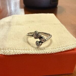 James Avery | gathered hearts ring | size 7